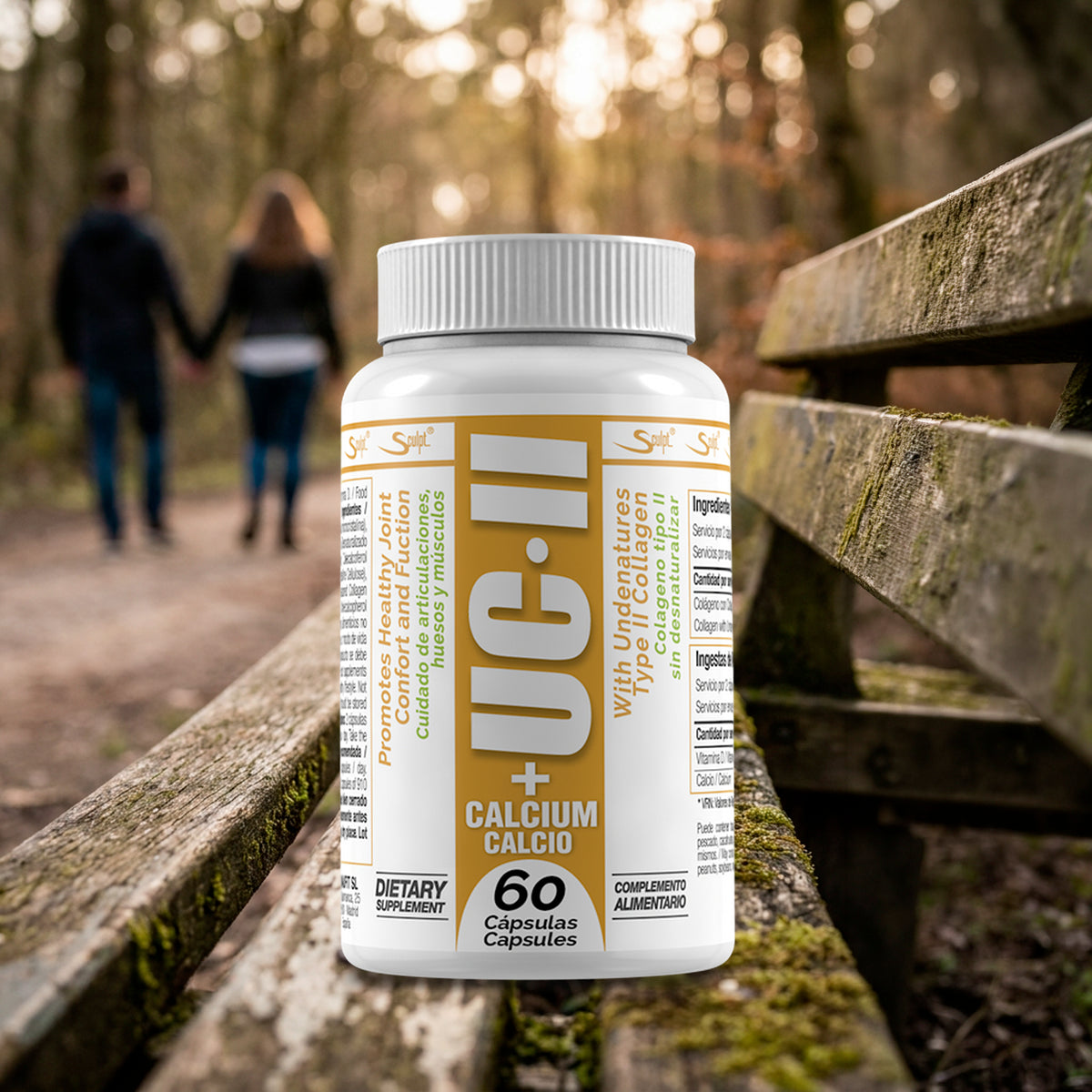 UC-II® + Calcio 60 cápsulas