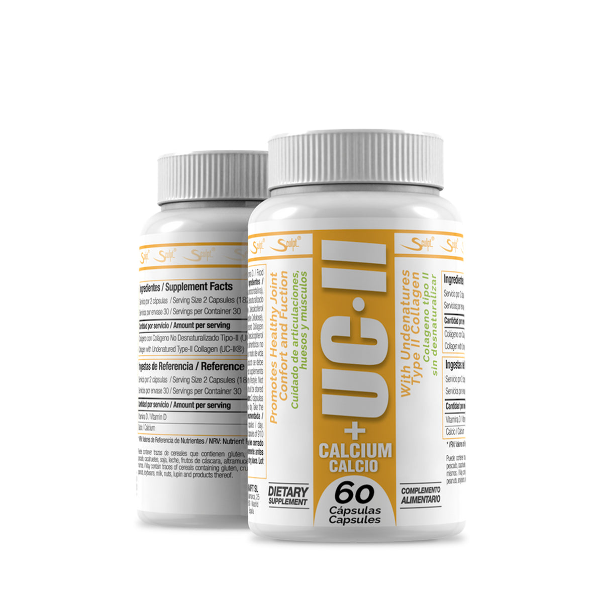 UC-II® + Calcio 60 cápsulas